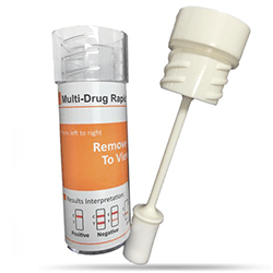 Test de drogas en saliva copa en forma de cilindro alcosafe chile spa
